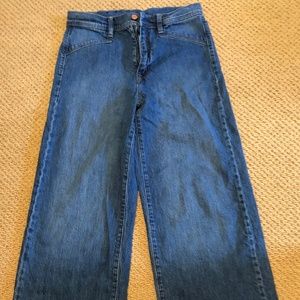 Gap Wide leg sky high denim